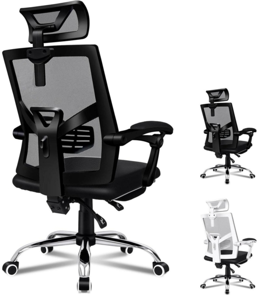 Ergonomischer Bürostuhl aus Netzgewebe 150° Neigung SGS-Gasdruckfeder Bild 1