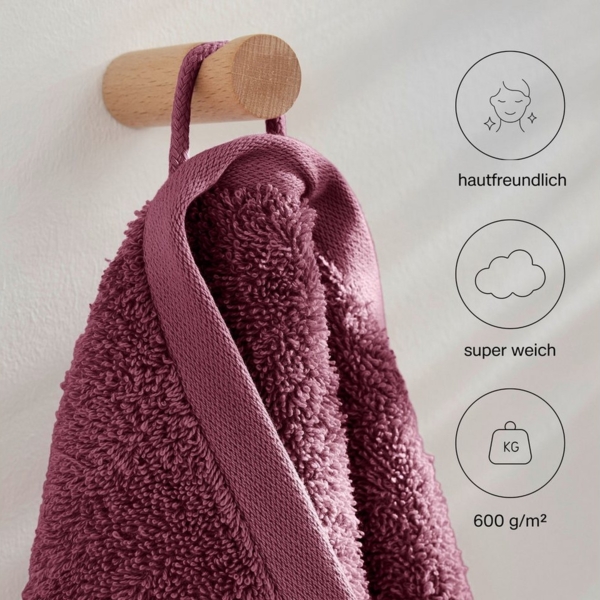 s.Oliver Handtuch s.Oliver, Premium Qualität, 600 gr/m², auch als Sets erhältlich, Walkfrottier (1-St), große Farbauswahl, auch als Duschtuch, Waschhandschuh, Gästetuch Bild 2
