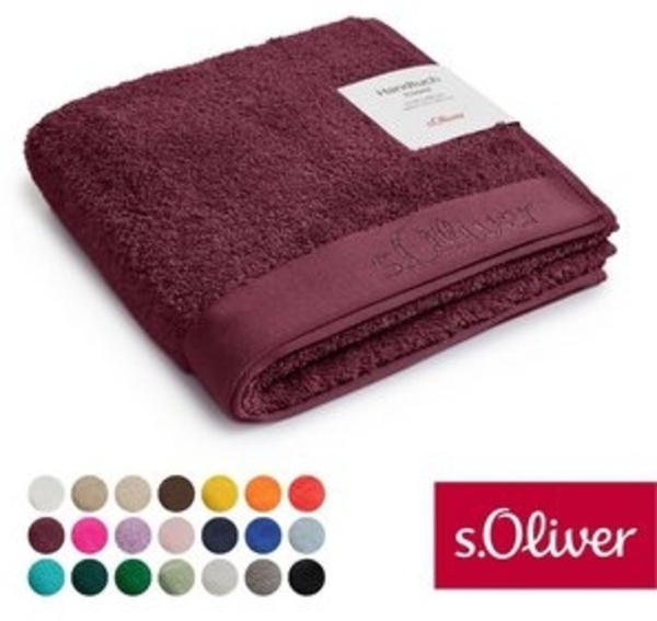 s.Oliver Handtuch s.Oliver, Premium Qualität, 600 gr/m², auch als Sets erhältlich, Walkfrottier (1-St), große Farbauswahl, auch als Duschtuch, Waschhandschuh, Gästetuch Bild 6