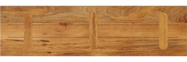 vidaXL Tischplatte 110x20x3,8 cm Rechteckig Massivholz Mango 371622 Bild 4