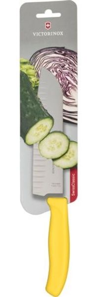 Victorinox Swiss Classic Santokumesser 17cm gelb