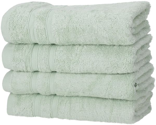 One Home Duschtücher Komfort, Frottee (4-St), extra Saugfähig und Weich