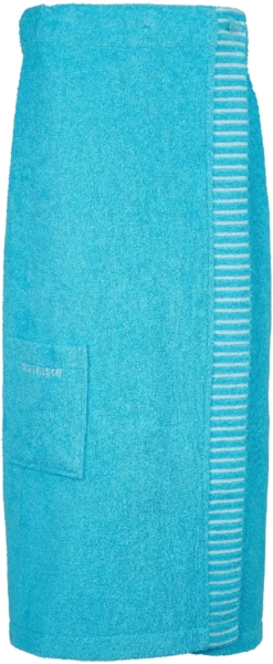 Schiesser 'Rom' Saunakilt, Baumwollfrottee türkis, 46-52
