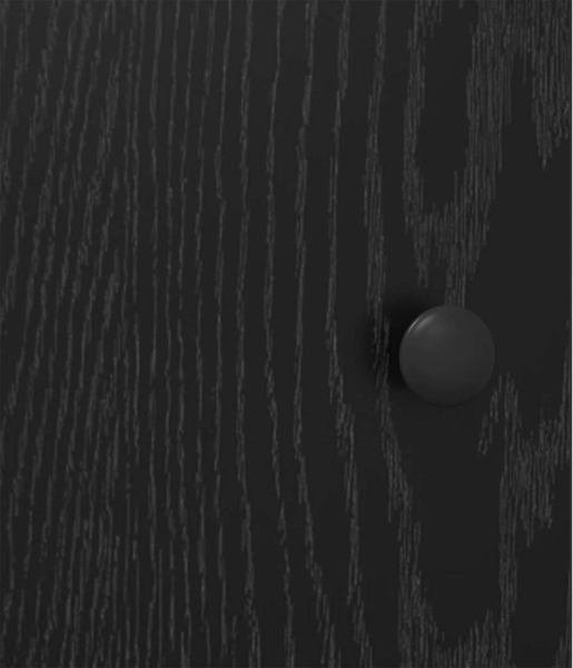 vidaXL Nachttisch Schwarz Eichen-Optik 40 x 42 x 60cm Holzwerkstoff 881810 Bild 10