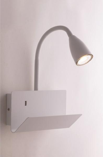 Luce Design Gulp AP BCO Wandleuchte 1-flammig ECO Light weiß Bild 4