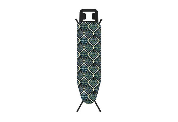 HTI-Living Bügelbrett Bügelbrett Birte Dunkelblau, Bügelfläche 108x32 cm, 100% Baumwolle