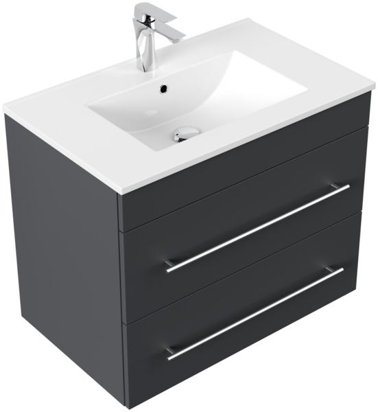 Badmöbel Casa Infinity 750 SoftClose grafit : Grafit