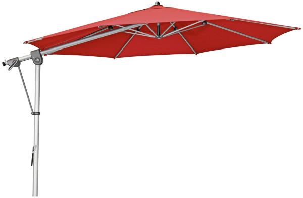 Doppler Sonnenschirm / Ampelschirm "Expert 350 Pendel", inkl. Schutzhülle, rot, Ø 350 cm