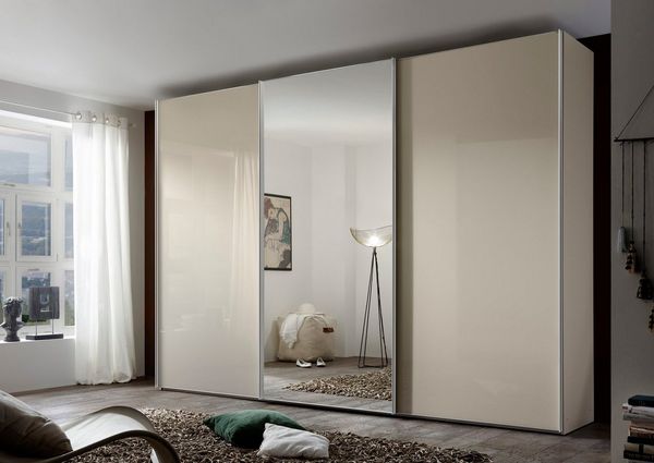 STAUD Schwebetürenschrank Sonate Rom mit Spiegel, Made in Germany Mit vier verschiedenen Ausstattungsvarianten