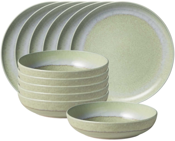 like. by Villeroy & Boch Perlemor Alga Tafelservice 12-teilig