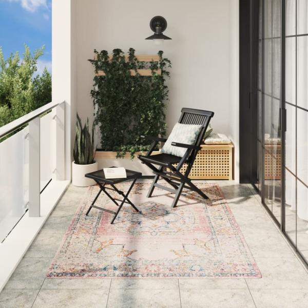 vidaXL Teppich ARBIZU Indoor und Outdoor Vintage-Design 160x230 cm 375689