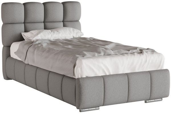PANDA MÖBEL GmbH Polsterbett BLISS Luxus-Bett mit Bettkasten