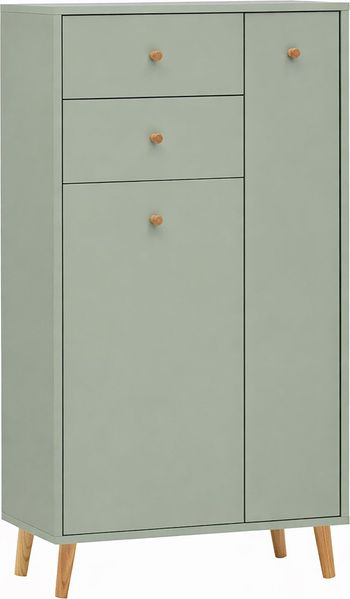 Schildmeyer Bjarne Highboard 160911, Pistazie, 60,2 x 33 x 103,4 cm