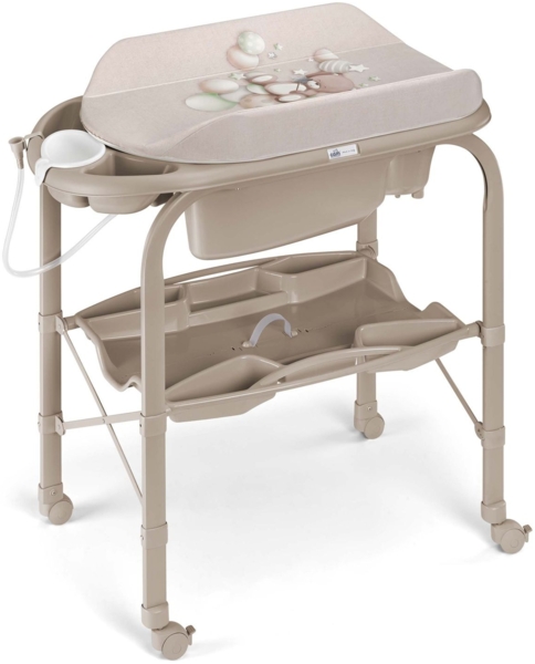 CAM Baby Bade-Wickelkombination Cambio | Wickeltisch & Babywanne