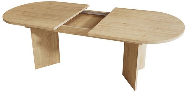 autolock Esstisch Ausziehbarer Esstisch für 4–8 Personen mit 18-mm-Tischplatte, klappbar (160/200×90×75 cm), Esstisch Frühstückstisch für Wohn- und Esszimmer