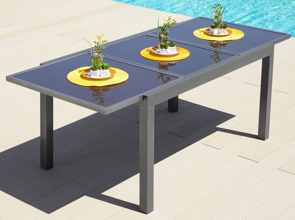 MERXX Gartentisch Amalfi, je nach Variante auf 180-240cm ausziehbar