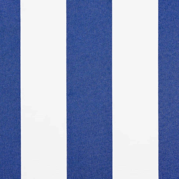 vidaXL Einziehbare Markise Blau und Weiß 350x250 cm Stoff 3330199 Bild 9