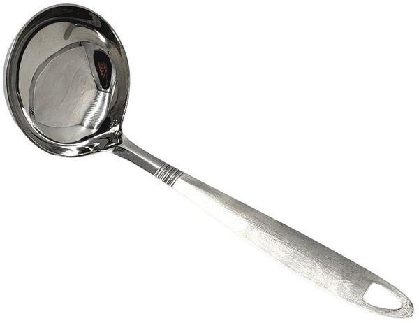 Schöpfkelle aus Edelstahl 21,5cm Suppenkelle Saucenlöffel Schöpflöffel Saucenkelle Küchenzubehör