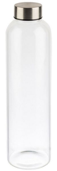 APS Trinkflasche APS 66908 Trinkflasche Glas, 0,75L, transparent