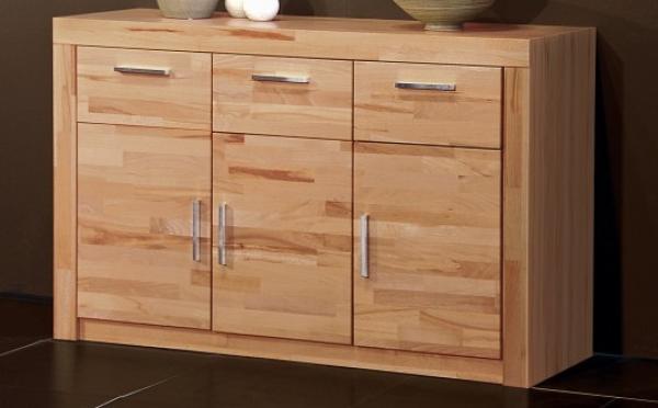 Anrichte Sideboard Schubladenkommode Kernbuche - (3837)