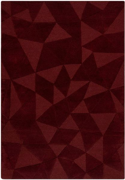 FLAIR RUGS Wollteppich Shard, rechteckig, Höhe: 10 mm, Geometrischer Teppich aus Scherbenwolle