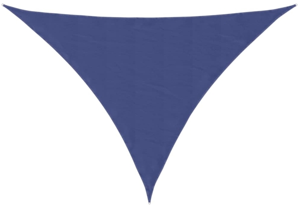 vidaXL Sonnensegel Oxford-Gewebe Dreieckig 5x7x7 m Blau 135567