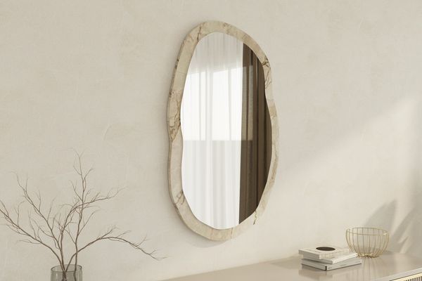 Spiegel, 'Lossa', 86 x 2,2 x 52, Ephesus, Marmor