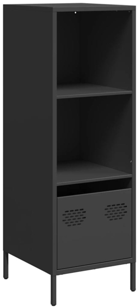 vidaXL Highboard Schwarz 35x39x103,5 cm Stahl 851376