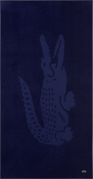 Lacoste Strandtuch LSPORT, Frottier (1-St), mit Label-Applikationen