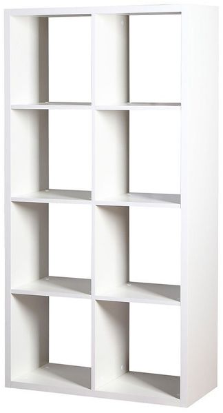 MIRJAN24 Regal Clever 05, beidseitig beklebt, 77 x 33 x 150 cm