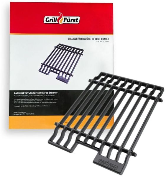 Grillfürst Gusseisen Rost für Infrarot-Zone für Grillfürst Gasgrills / Rösle Videro