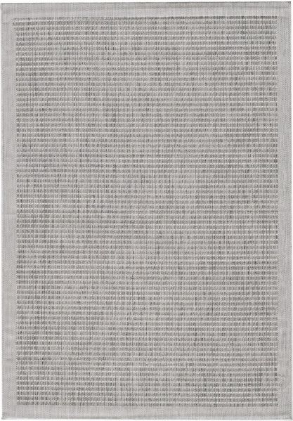 KADIMA DESIGN Outdoorteppich ORIANA Wetterfest UV-Beständig Balkon Waschbar Strapazierfähig Uni, Läufer, Höhe: 3 mm, Grau, 60x100 cm, Balkonteppich Fußbodenheizung Waschbar