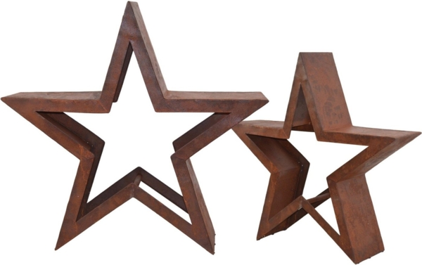 HOFMANN LIVING AND MORE Kaminholzregal Stern, Weihnachtsdeko aussen, BxTxH:86x26x86 cm Bild 3