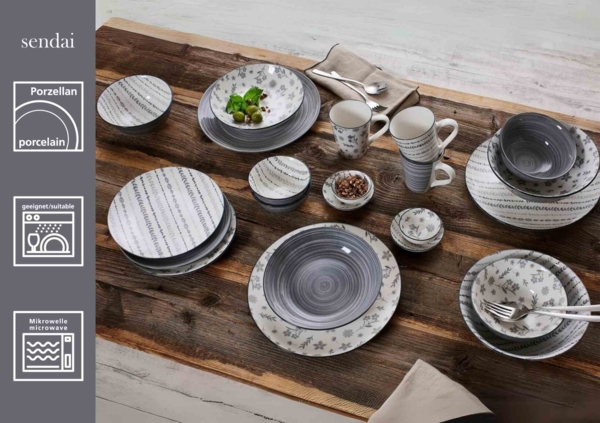 Ritzenhoff & Breker Sendai Beilagenschale ø 11,5 cm 6er Set Blume Bild 2