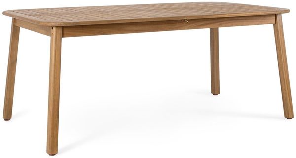 Gartenesstisch Ubiona Ausziehbar - Akazienholz, Teak-Effekt, 180-240 x 100 cm