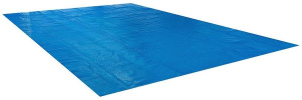 Arebos Solarabdeckplane Pool Solarfolie/Abdeckung, eckig Ø 8x5 m, Solarplane Stärke 400 µm, Maße: 8x5 m