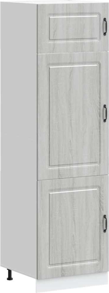 vidaXL Küchenschrank Kalmar Grau Sonoma Holzwerkstoff 853633