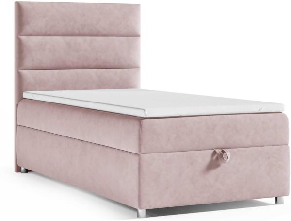 Best for Home Boxspringbett mit Bettkasten Trinity K-4 SINGLE Bonellfederkern inkl. 7 cm Topper (70x200 80x200 90x200 100x200 cm), verschiedene Liefermöglichkeiten, TOP Preis-Leistungs-Verhältnis