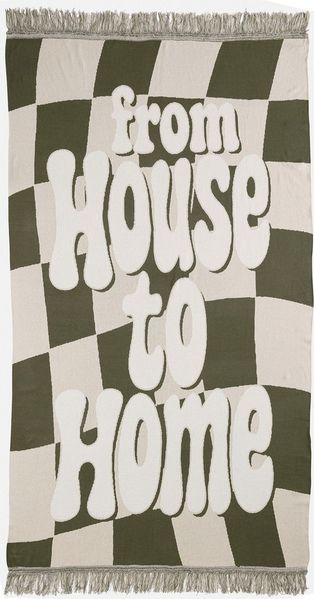 Wohndecke Snugsy, homsy by Ana Johnson, Pflegeleicht, 100% Baumwolle, Exklusiv, 200x150 cm, Tagesdecke