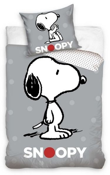 Snoopy Peanuts Bettwäsche Kinderbettwäsche SNO215002 160x200 cm + 70x80 cm