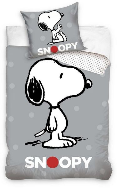 Snoopy Peanuts Bettwäsche Kinderbettwäsche SNO215002 160x200 cm + 70x80 cm
