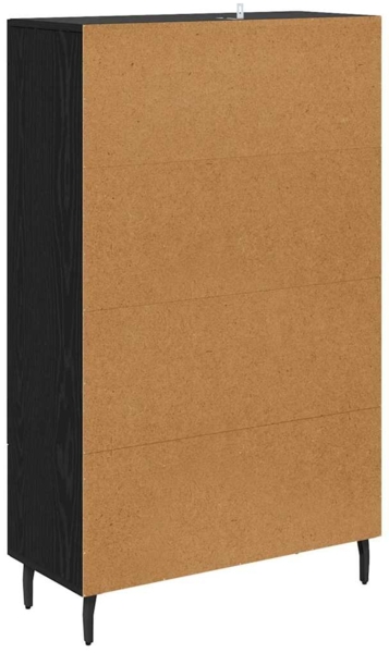 vidaXL Highboard Schwarz Eichen-Optik 69,5 x 31 x 115 cm Holzwerkstoff 882543 Bild 7