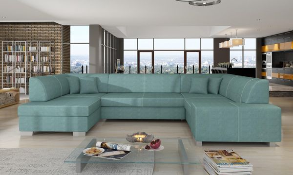 Wohnideebilder Havana Blau Ecksofas & Eckcouches Hv40