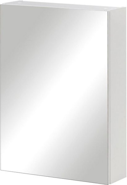 Schildmeyer Basic Spiegelschrank 146427, weiß Glanz, 50 cm
