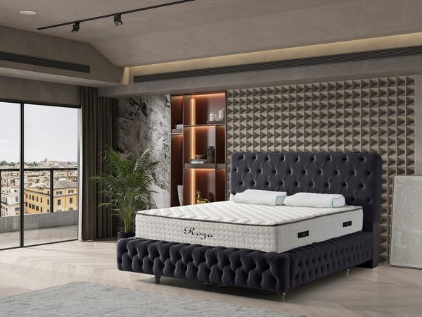 Sitheim-Europe Boxspringbett Boxspringbett Design CHESTER Bett ohne Matratze