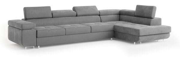 Masseno Ecksofa VICENTE mit Schlaffunktion L-Form, Sofa mit Bettkasten