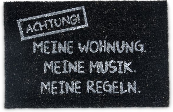 Fußmatte Kokos MEINE WOHNUNG 10019014
