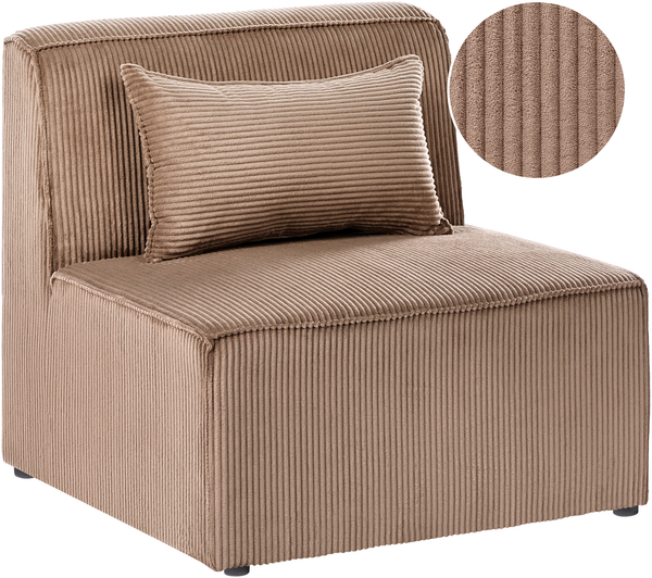 Sesselmodul LEMVIG Cord Sandbeige