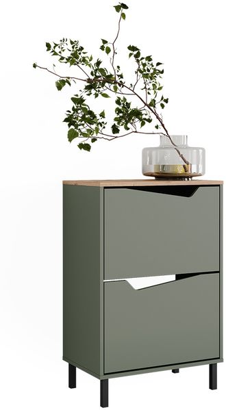 Schuhkipper Marelle Grün/Artisan 60 x 91.6 cm mit 2 Fächern Vicco Bild 5