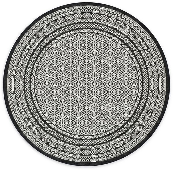 DomDeco Outdoorteppich In- & Outdoor Teppich Rund FINN - Y, Rund